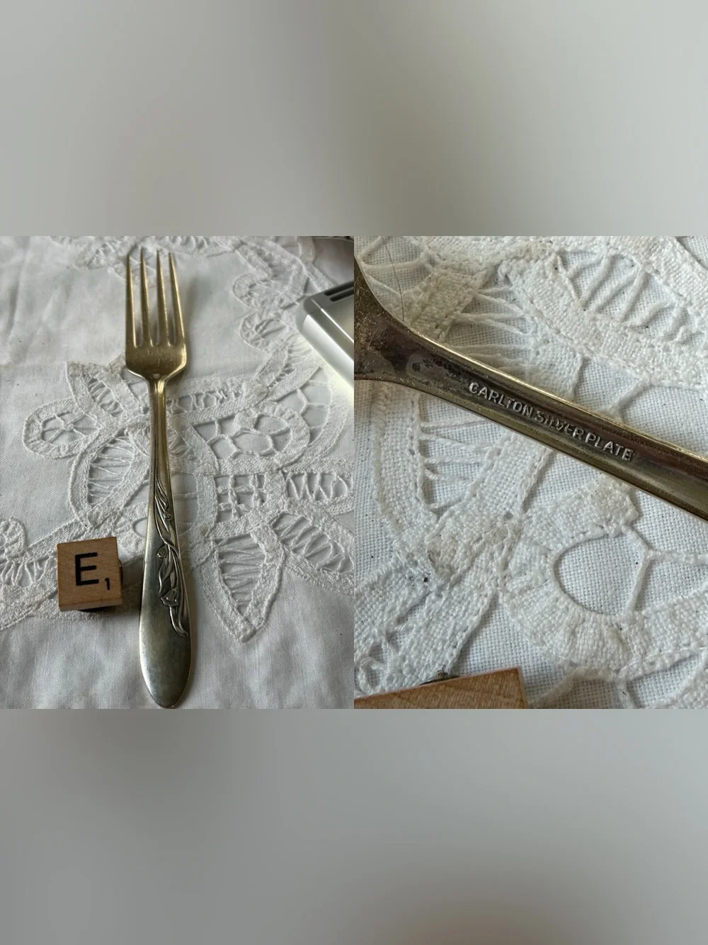 Art, deco, silver, plated, flatware, replacement, fork